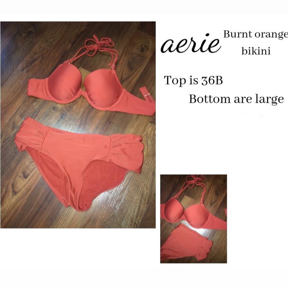 Rustic orange bikini